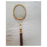 Vtg Wilson Billie Jean King Wooden Tennis Racket