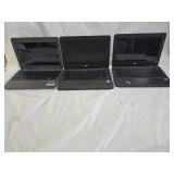 3 Chromebooks