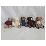 5 Ty Beanie Babies