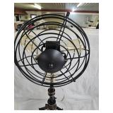 Rustic Fan Shaped Tripod Floor Lamp