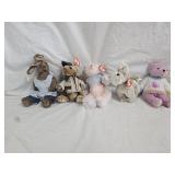 5 Ty Beanie Babies