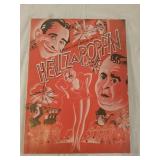 1940s Hellza Poppin Musical Souvenir Program