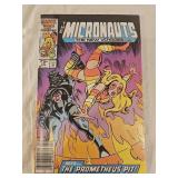 1986 The Micronauts Marvel Comic Book