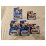 5 NIB Hot Wheels Diecast Cars