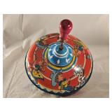 Vintage Ohio Art Tin Litho Spinning Top