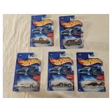 5 NIB Hot Wheels Diecast Cars