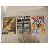3 1977 Boys' Life Boy Scouts of America Magazines