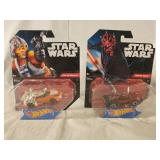 2 NIB 2014 Star Wars Hot Wheels Diecast Cars