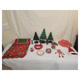 Assortment of Christmas Decorations