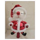 Soffieria De Carlini Glass Santa Xmas Tree Topper