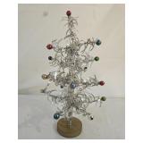 Vintage Aluminum Tinsel Christmas Tree
