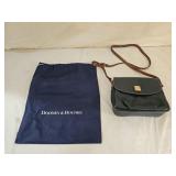Dooney & Bourke Leather Crossbody Saddle Bag