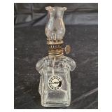 Vintage Telephone Candy Container Mini Oil Lamp