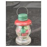 Vintage T.H. Stough Co RR Lantern Candy Container