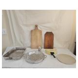 Vintage Cutting Boards and Cookware