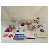 Cheese Plates, Coasters, Matches, Household