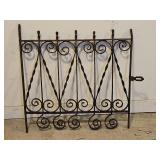 Antique Wrought Iron Architectural Gate