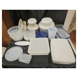 Tupperware and Rubbermaid Containers