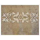 Antique Wrought Iron Architectural Pediment