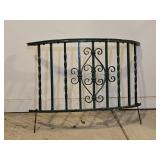 Antique Wrought Iron Juliet Balcony Yard Art