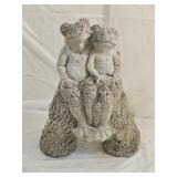 Nina Studio Concrete Frog Yard Art Statue