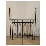 Enchanted Garden Metal Fence Yard Art