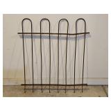 Antique Wrought Iron Hair Pin Fence Yard Art