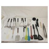 Assortment of Kitchen Utensils