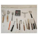 Kitchen Knives and Utensils