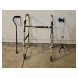 Cane, Walker, Grabber