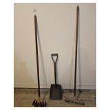 Cultivator, Shovel, Rake