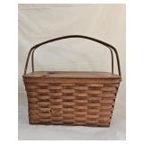 Vintage Basketville Putney Vermont Picnic Basket