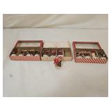 Vintage Holt Howard Basket Bouquets w Place Cards