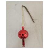 Vintage Mercury Glass Christmas Tree Topper