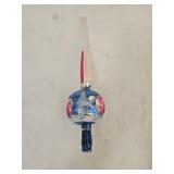 Vintage Mercury Glass Christmas Tree Topper