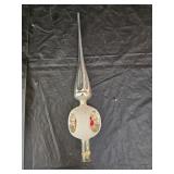 Vintage Mercury Glass Christmas Tree Topper