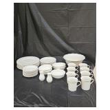 44 Pcs of Lenox Casual Elegance Dishes