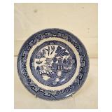 Vintage 1911 Buffalo Pottery Blue Willow Bowl