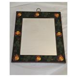 Folk Art Hand Painted Wall Mirror