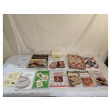 Vintage Recipe Box and Cook Books