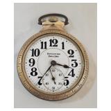 Antique Burlington Bull Dog 14K GF Pocket Watch