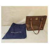 Dooney & Bourke Brown Leather Shoulder Purse