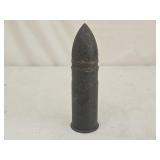WWI Era 37mm Cast Iron Artillery Round