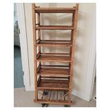 Antique Early American Rolling Shoe Factory Rack