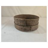 Antique Primitive Bent Wood Dry Grain Sieve Sifter