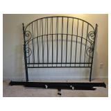 Vintage Ethan Allen? Wrought Iron Scrolled Bed