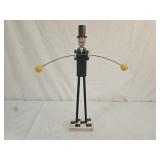 Folk Art Wood Hand Carved HP Carnival Figure