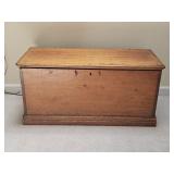 Antique Primitive Early American Blanket Chest