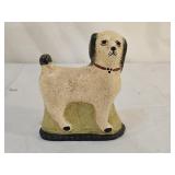 5" Springfield Pottery Folk Art Glazed Redware Dog