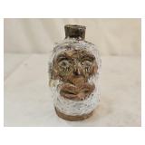 4" Marie Rogers Folk Art Stoneware Ugly Face Jug